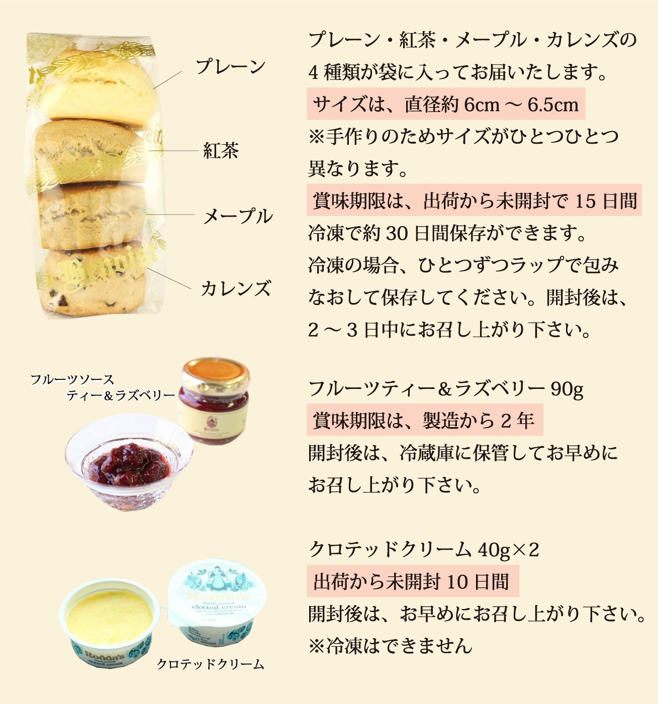 おためしスコーンセット