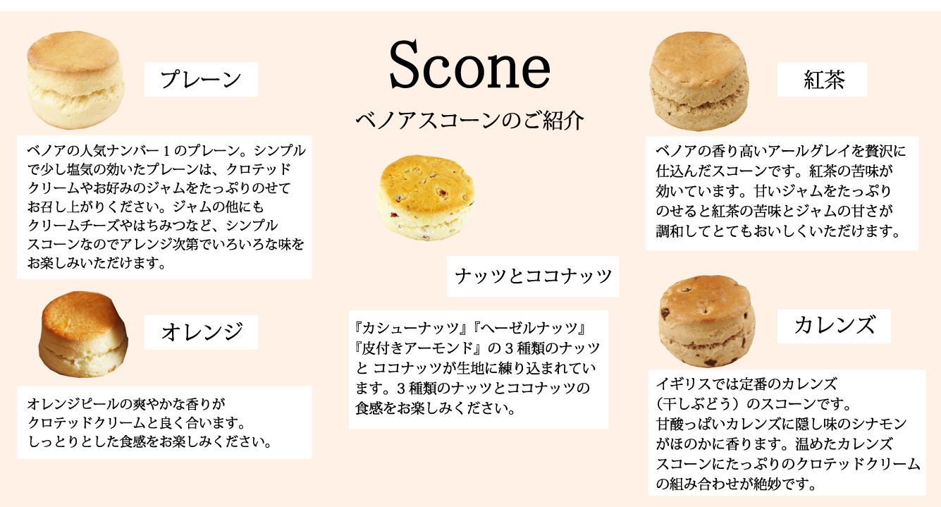 6月10個スコーンセット内容